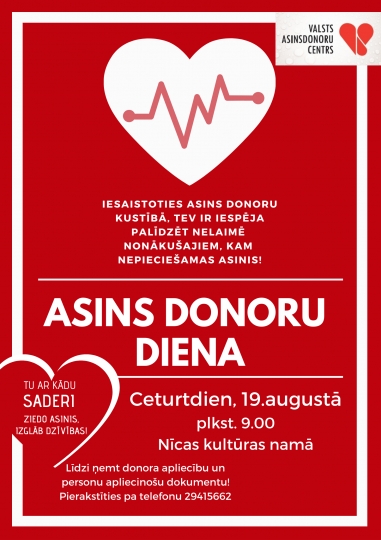 Asins donoru diena 