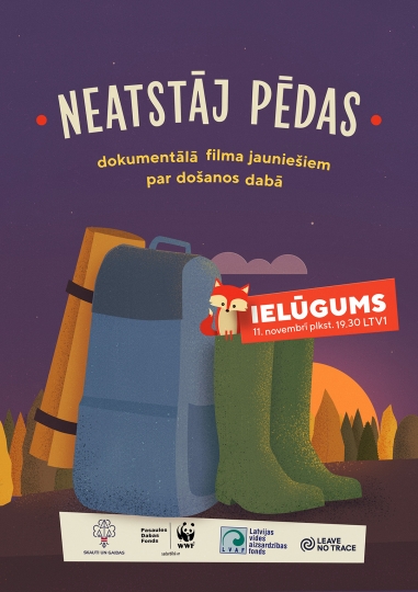 Filmas jauniešiem “Neatsāj pēdas” pirmizrāde – 11.11.