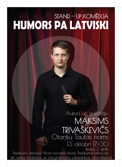 Stand- Up komēdijas izrāde Otaņķu tautas namā