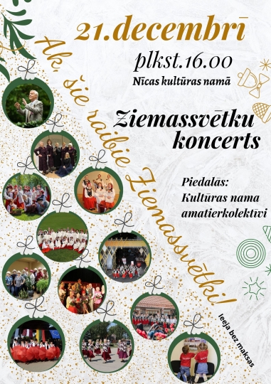 Koncerts “Ak, šie raibie Ziemassvētki!”