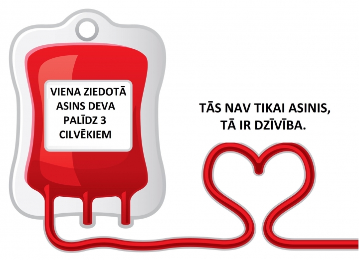 Paldies asins donoriem