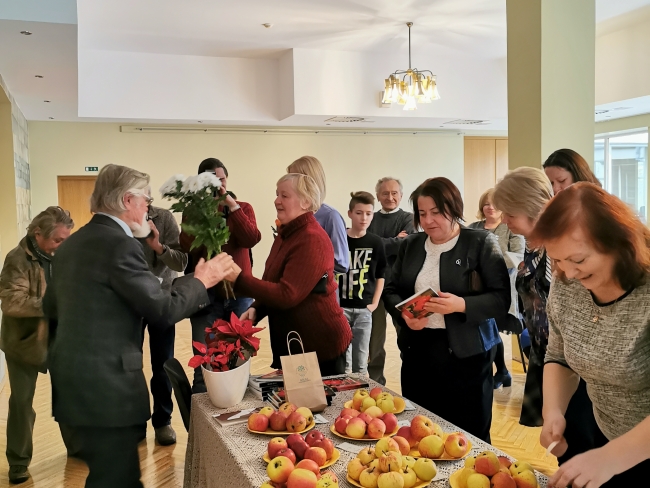 Eglona Brūna jaunās grāmatas atvēršanas svētki