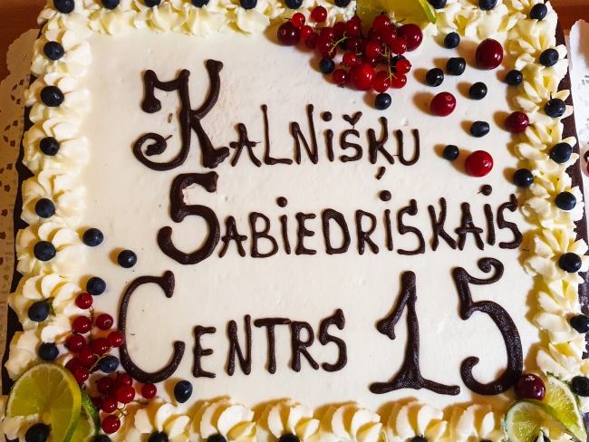 Kalnišķu sabiedriskajam centram 15!