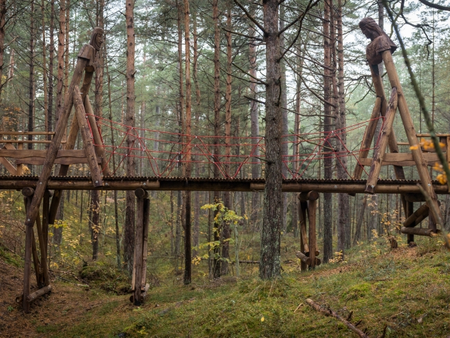 Bernātu dabas parka pastaigu takas