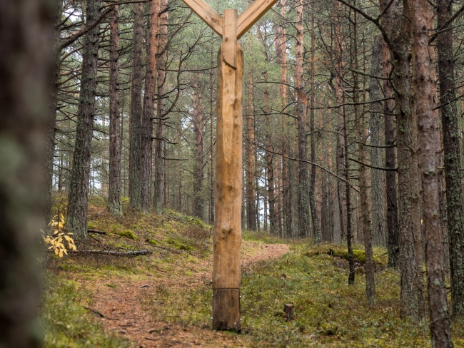 Bernātu dabas parka pastaigu takas